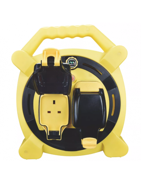 MASTERPLUG 2 SOCKET WATERPROOF 20M 13A CASE REEL