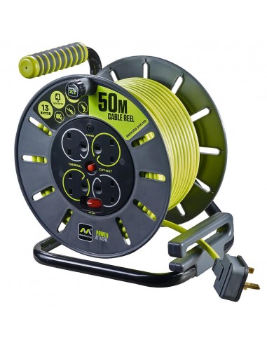 MASTERPLUG 4 SOCKET 50M 13AMP LARGE...