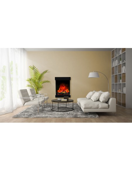 STANLEY ARGON CUBE WALL HUNG ELECTRIC FIRE