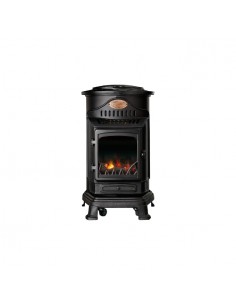 PROVENCE GAS HEATER MATT BLACK