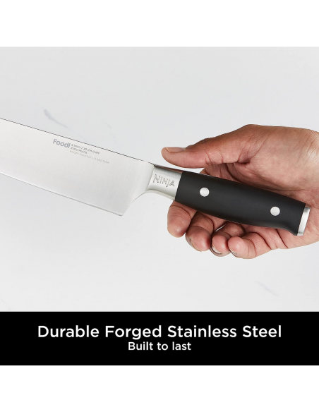 NINJA FOODI STAYSHARP KNIFE BLOCK WITH INTEGRATED SHARPENER 6 PIECE SET