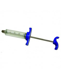 HYPODERMIC SYRINGE WITH...