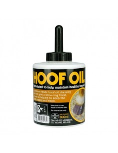 HOOF OIL CAN WITH BRUSH 800ML