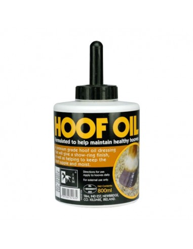 HOOF OIL CAN WITH BRUSH 800ML
