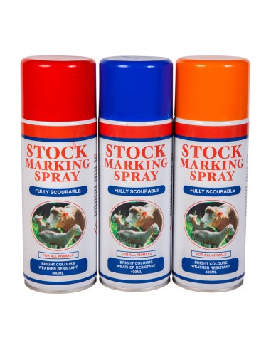 PREMIUM STOCK MARKING SPRAY YELLOW 400ML