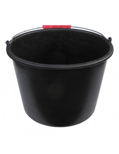 CALF BUCKET BLACK 9L