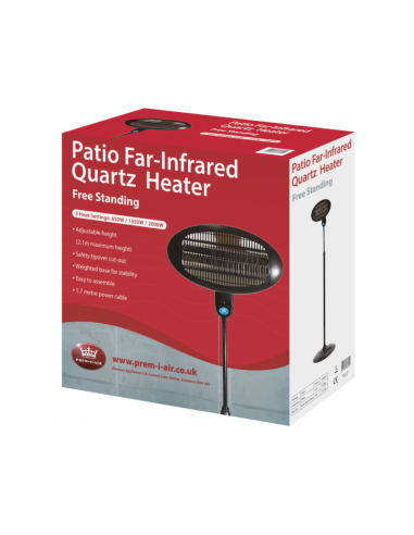 POLE MOUNTED PATIO HEATER 2KW