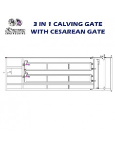 CALVING GATE 3IN1 12FT... 2