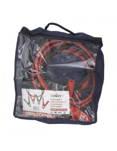 JUMP LEADS 600AMP 8FT X 25MM