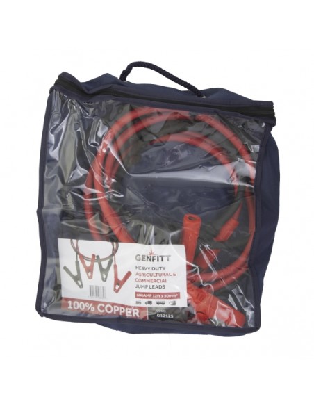JUMP LEADS 12FT X 50MM
