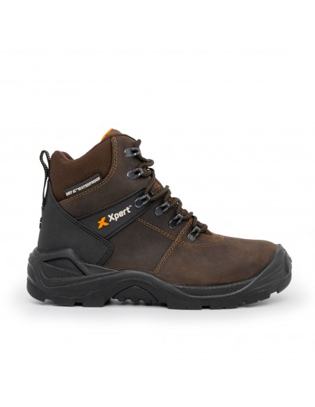 XPERT TYPHOON WATERPROOF SAFETY BOOT BROWN UK9/EU43