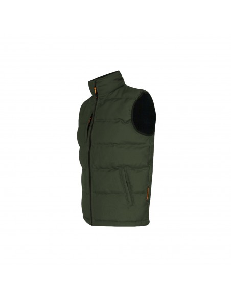 XPERT CORE PADDED WORK BODYWARMER GREEN - XX LARGE