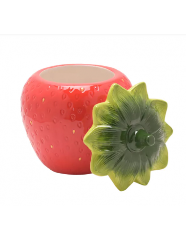 COTTAGE GARDEN STORAGE JAR STRAWBERRY