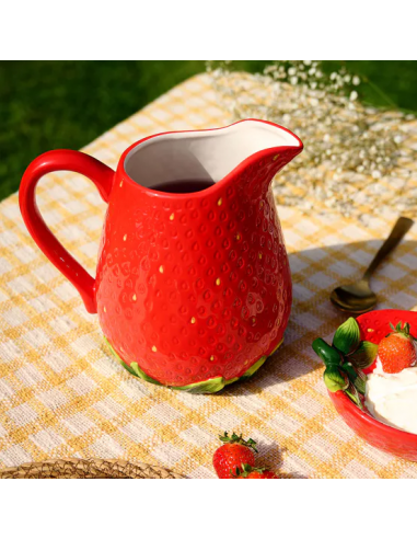 COTTAGE GARDEN JUG STRAWBERRY