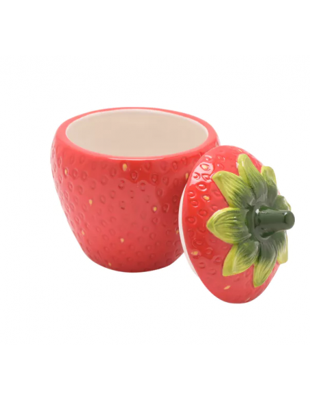 COTTAGE GARDEN SUGAR BOWL STRAWBERRY