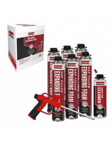 SOUDAL EXPANDING FOAM MULTI PACK