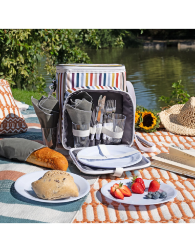 COUNTRY LIVING 4-PERSON PICNIC BAG...