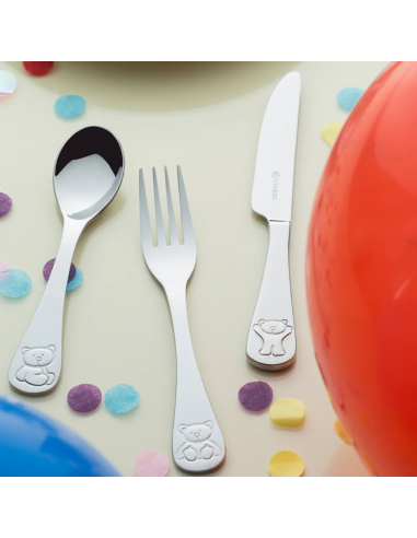 VINERS BERTIE 4 PIECE KIDS CUTLERY...
