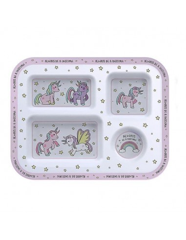 LITTLE STARS UNICORN DIVIDED TRAY