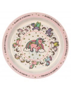 LITTLE STARS UNICORN PLATE