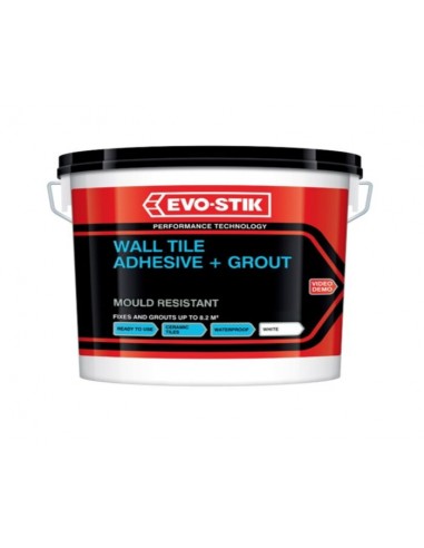 EVO STIK TILE WALL ADHESIVE & GROUT 1L