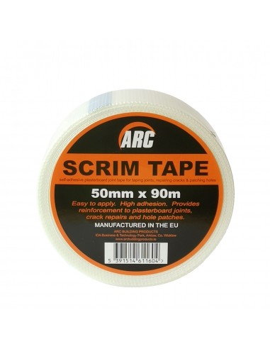 ARC SCRIM TAPE 50MM X 90M WHITE