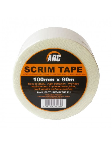 ARC SCRIM TAPE 100MM X 90M WHITE