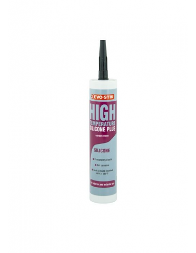 EVO STIK HEAT RESISTANT SILICONE BLACK
