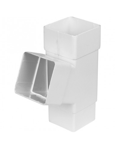 65MM SQUARE LINE DOWNPIPE 112 DEGREE...